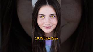 Top 10 Rarest Eye Colours in world #shorts #viral #trending