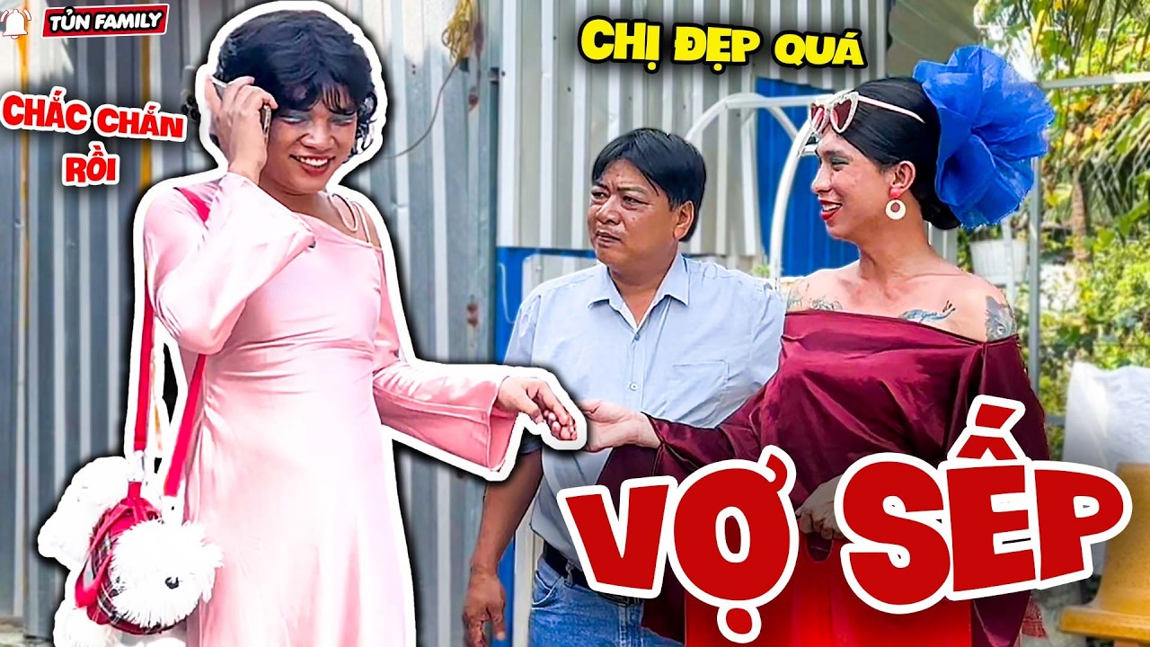 HÀI TẾT 2026 - Vợ Sếp Đi Chúc Tết Nhân Viên, Thúy Liễu Ra Vẻ Đủ Đường - Tủn Family