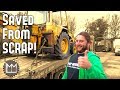 Collecting the Massey Ferguson Digger saved from Scrap by YOU(tube)