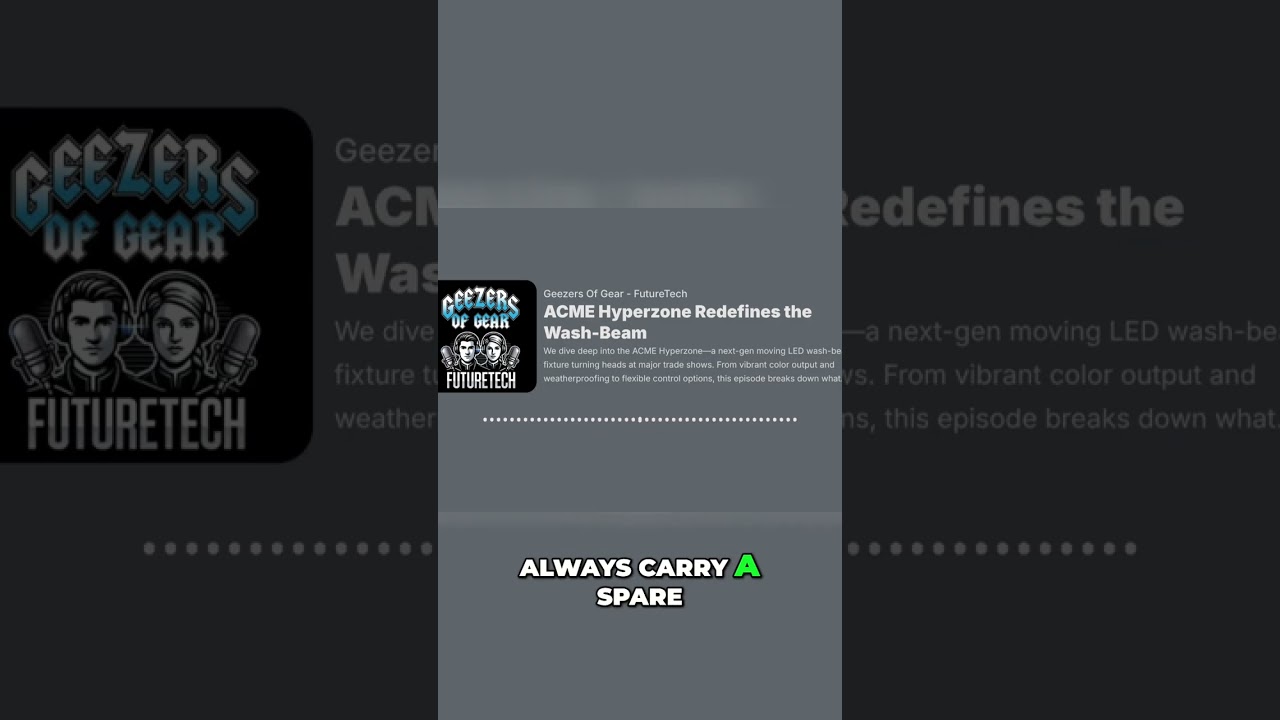 Never Forget Waterproof Cables: Pro Audio Signal Failures Solved #shorts