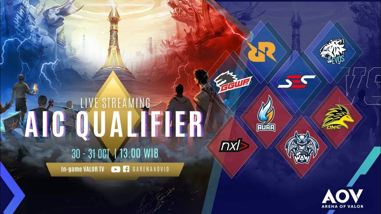 AIC QUALIFIERS Indonesia Day 2 - Garena AOV (arena of Valor)
