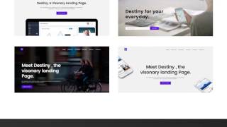 Destiny - Multipurpose WordPress Landing Page