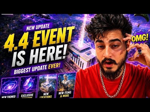 RIFZZisLIVE🔴BGMI 4.4 UPDATE IS HERE 😍 | BIGGEST UPDATE EVER!