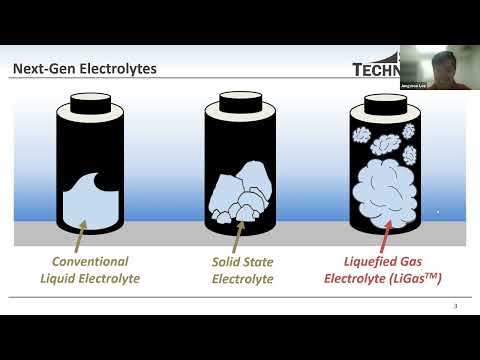 Aionics Fortnightly (November 1, 2022): Liquified Gas Electrolytes with Dr. Jungwoo Lee - video from Aionics