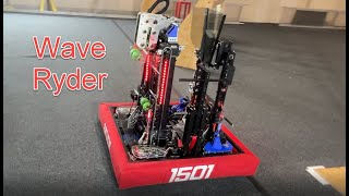 Team Thrust 1501 2025 Reefscape Robot Promo Reveal Frc