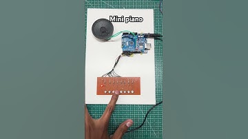 Mini piano using arduino #diy #arduino #electronics