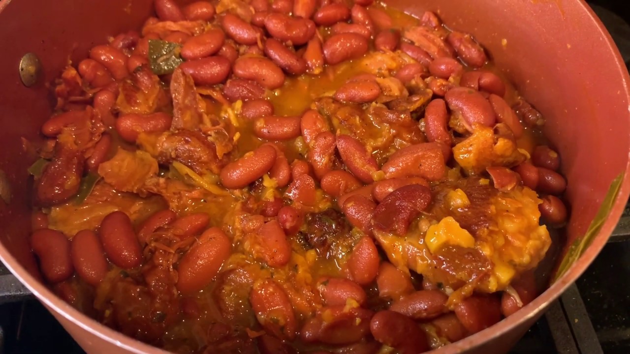 How to Red beans & Rice QUICK & EASY RECIPE YouTube