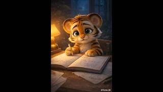 He Was Crying Over Homework… Until His Friends Did This 🥺❤️ #shots #tiger