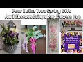 Four Dollar Tree Spring DIYs || April Showers Brings May Flowers Hop || Floral Crafts Projects 🌧🥀🌻⚘🌾