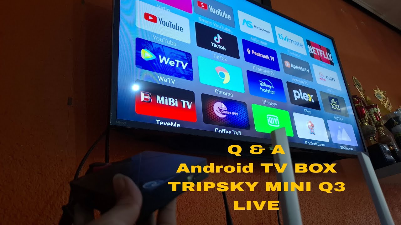 Q&A ANDROID TV BOX TRIPSKY MINI Q3 - YouTube