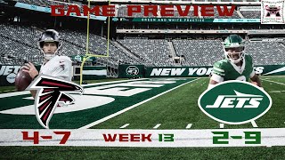 Game Preview | Atlanta Falcons @ New York Jets | Week 13 | NFL