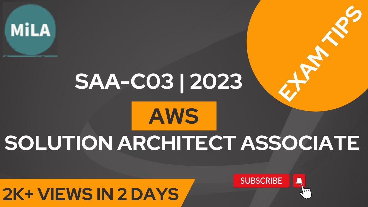 How to prepare for AWS Solution Architect Associate Exam 2023 (SAA-C03 ...