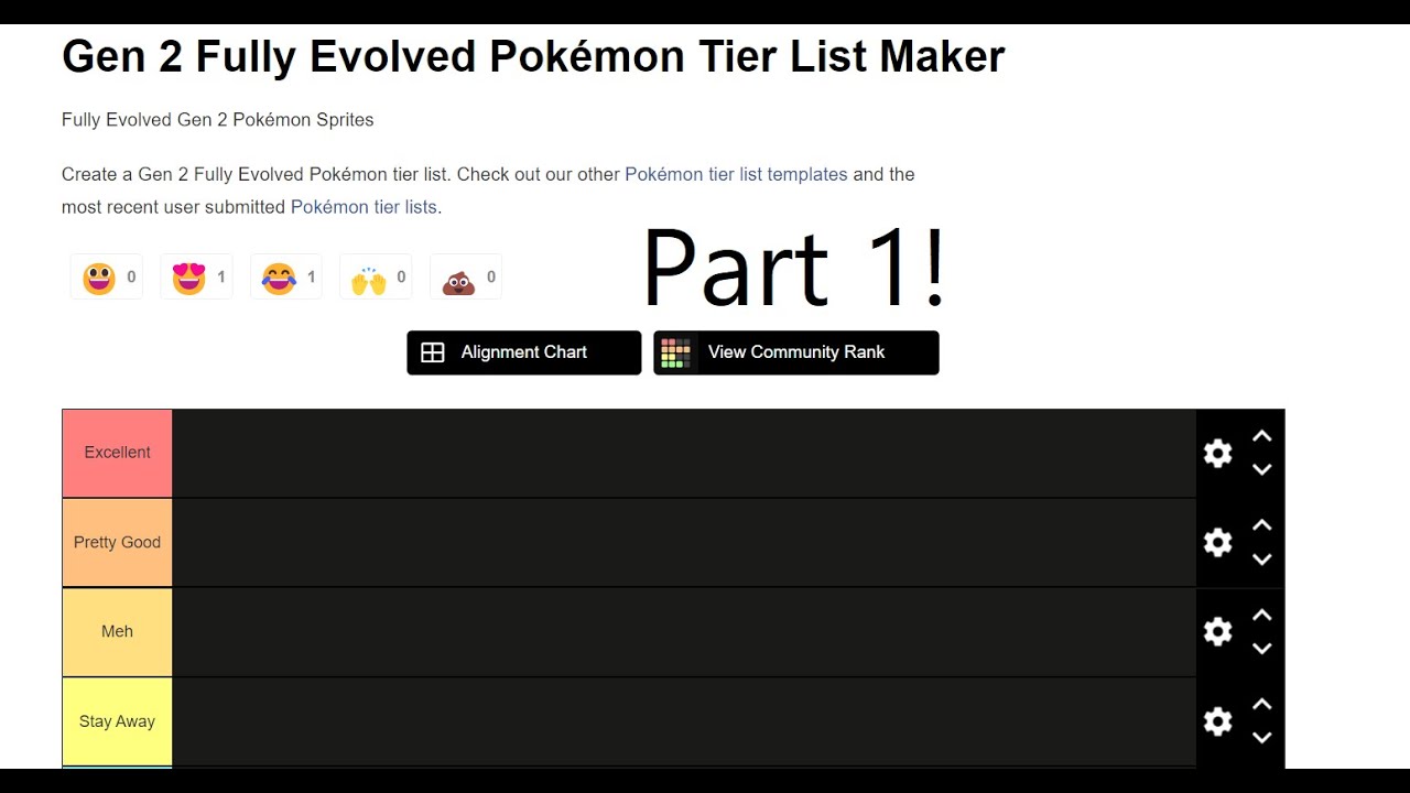 Pokémon Heart Gold Soul Silver In-Game Tier List Part 1 