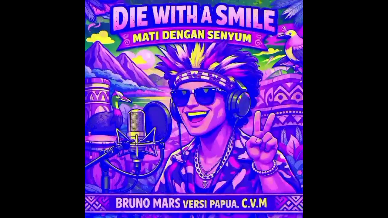 DIE WITH A SMILE -MATI DENGAN SENYUM. (BRUNO MARS VERSI PAPUA)