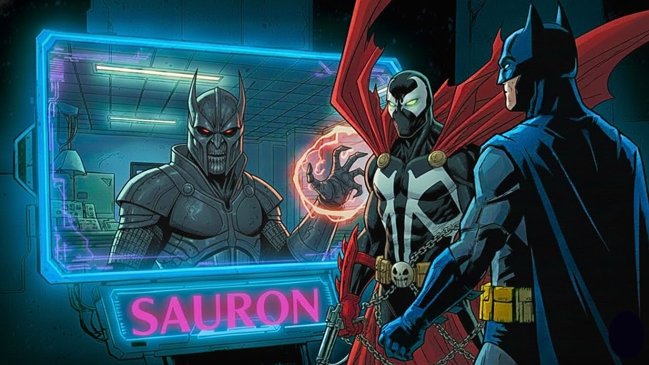 Batman and Spawn Discuss 'CONTINGENCY PLAN for SAURON'