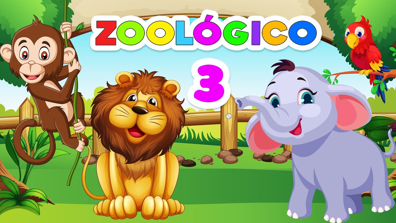 Zoológico para niños - 3 | Animales para niños | Sonidos de animales ...