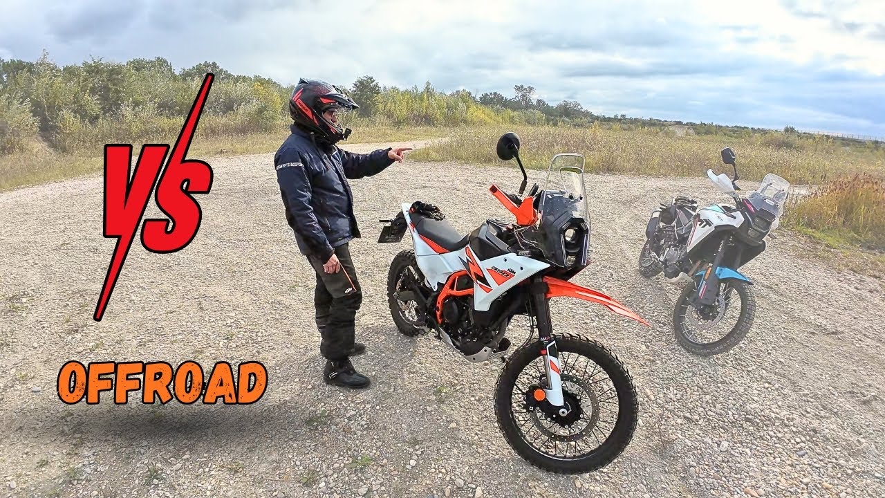 KTM 390 Adventure R: offroad test + verdikt | vs CFMOTO 450MT | Diel 3/3