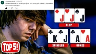 Top 8 vs. Top 5 Most EPIC Poker Hands You Must Have Seen