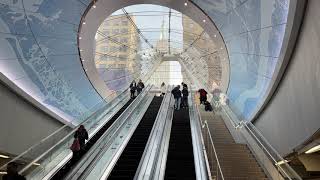 Moynihan Train Hall NYC walking tour Penn Station Amtrak LIRR Grand Opening January 1 2021 4K video
