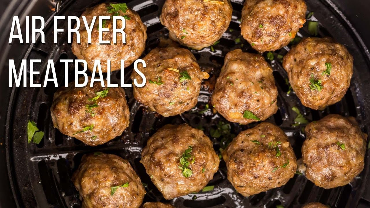 Air Fryer Meatballs