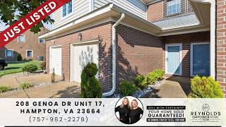 The Hampton Waterfront Lifestyle | 208 Genoa Drive Unit 17 Reynolds EmpowerHome Team Hampton Roads