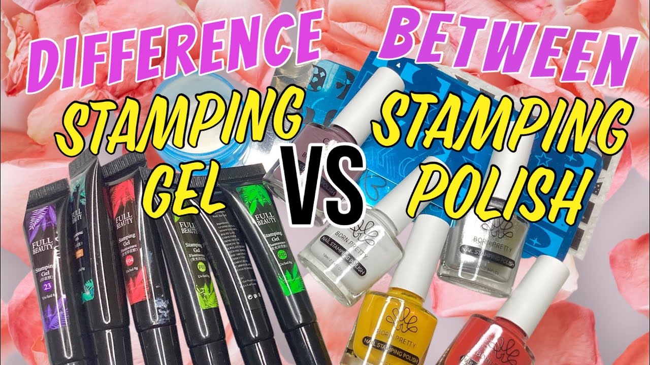 Гель для стемпинга против лака для стемпинга — в чем разница? #нейларт #дизайнногтей