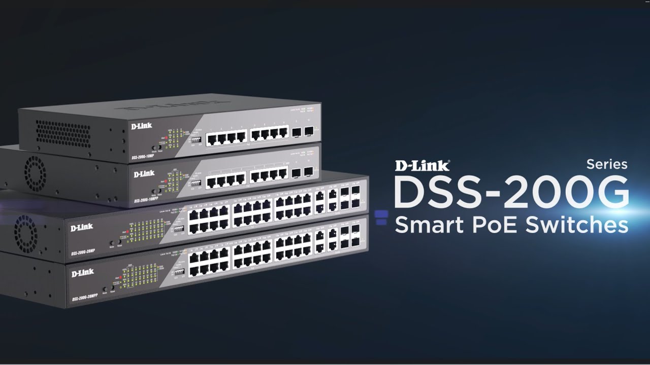 Switch administrable intelligent Gigabit Poe+ 24 ports D-Link avec 4 p –  D-Link Shop Canada