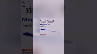 Megalis 20 Tablet uses in Hindi || Tadalafil 20mg Tablet || Megalis 20 Tablet #shots