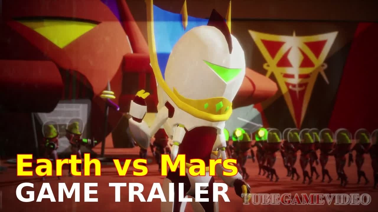 Трейлер «Земля против Марса» — пошаговая стратегия с гибридными армиями