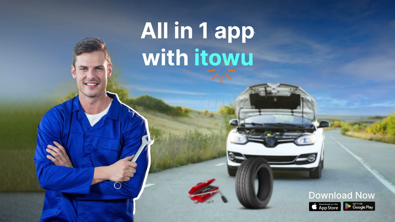 Itowu - One Tap for Help 🚘👨🏻‍🔧📱