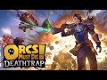 JOGO DE ESTRATEGIA ORCS MUST DIE DEATHTRAP gameplay 