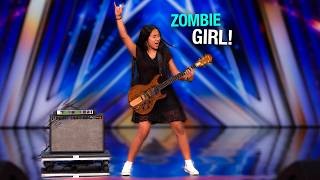 Shy Thai Girl Grabs Her Guitar… Then Turns Into A METAL LEGEND!