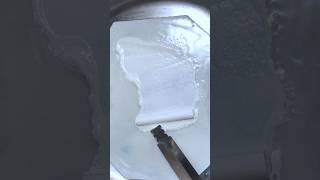 Frying creamy oil pastels in a pan #oilpastel #asmr