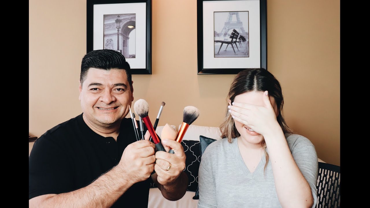 Mi Papá  Me Maquilla / Reto - Mafer Jimenez