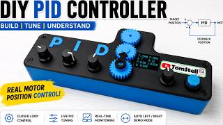 I built a REAL DIY PID controller with ESP32 &amp; DC Motor