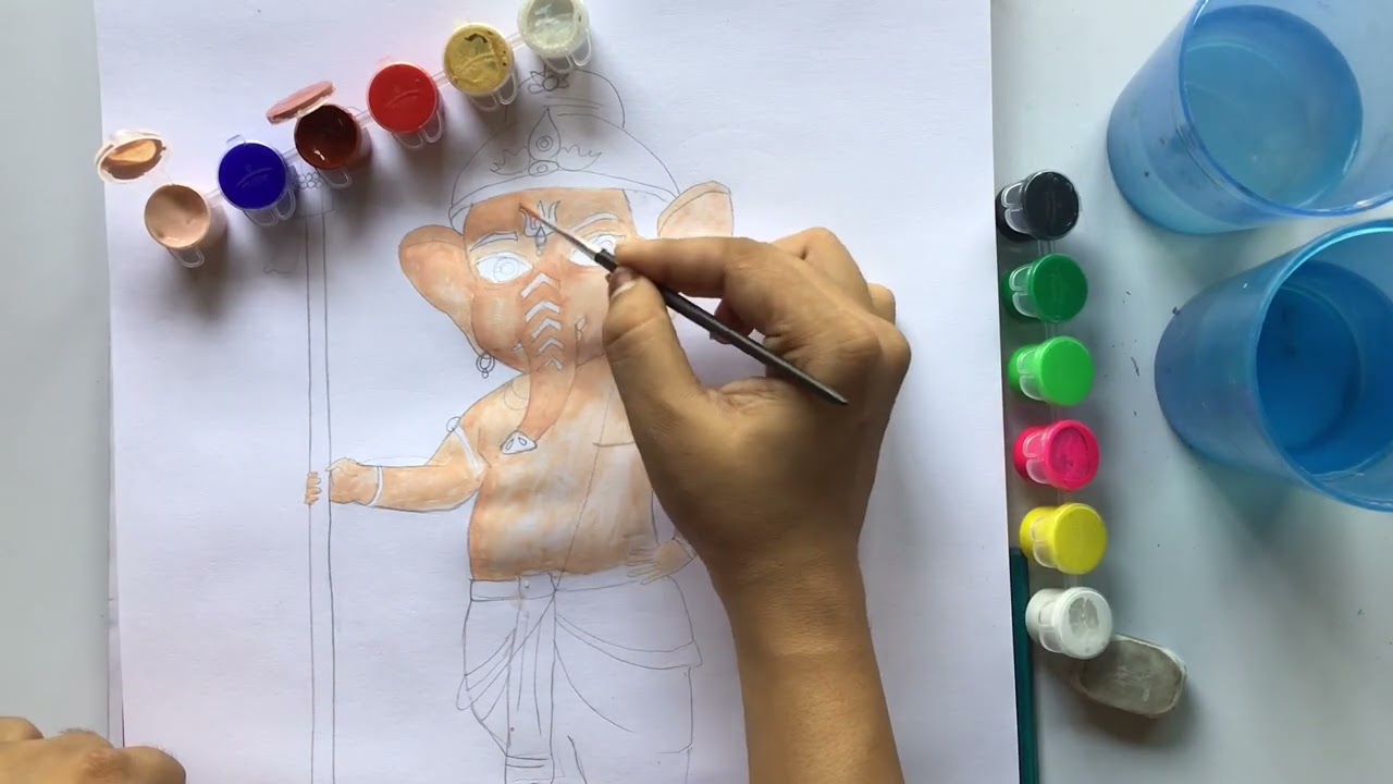 Ganesh drawing 