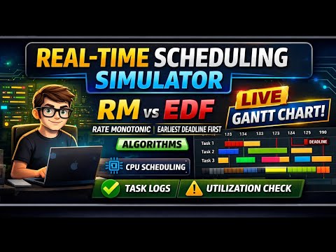 From Theory to Reality: Real-Time Scheduling Simulator Demo