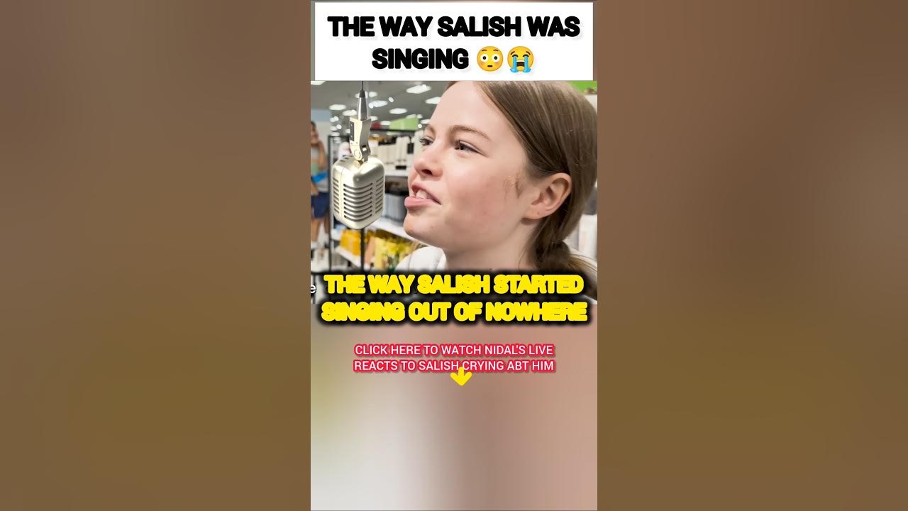 The WAY Salish Matter was singing?!ππ #nalish #shorts #trending #video #funny #song #viralvideo #fyp The WAY Salish Matter was singing?!ππ #nalish #shorts #trending #video #funny #song #viralvideo #fyp