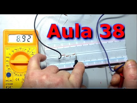 Curso Completo de Eletrônica Aula 38 Experiências Práticas com Resistores em Série