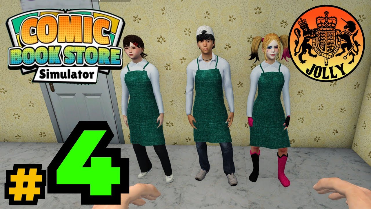 Симулятор магазина комиксов | Эпизод 4 | Давайте поиграем