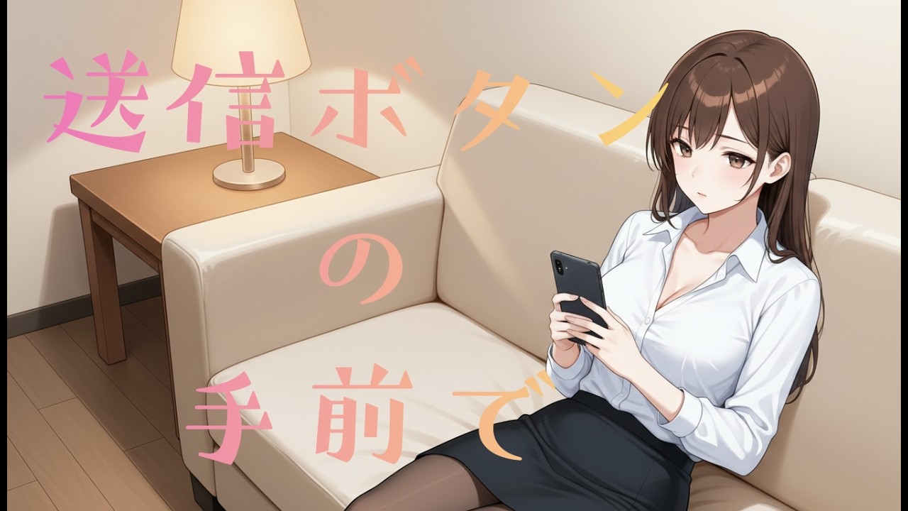 【歌詞付き】送信ボタンの手前で