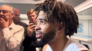 UNC RJ Davis Post-Virginia Tech Interview | Inside Carolina