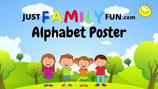 Alphabet poster printable