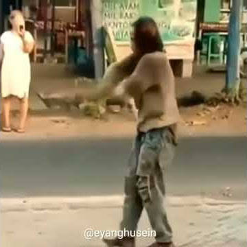 kumpulan video lucu bikin ngakak #orang gila joget keren abis