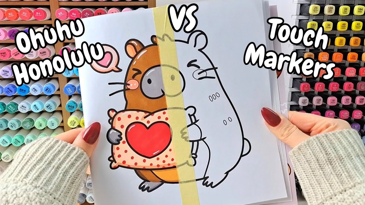 Touch VS Ohuhu Markers | Valentine's Day❤️