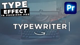 How To Make A TYPEWRITER Effect In Premiere Pro screenshot 2