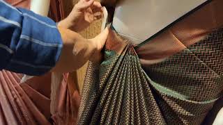 5minit bridal saree draping tutorial