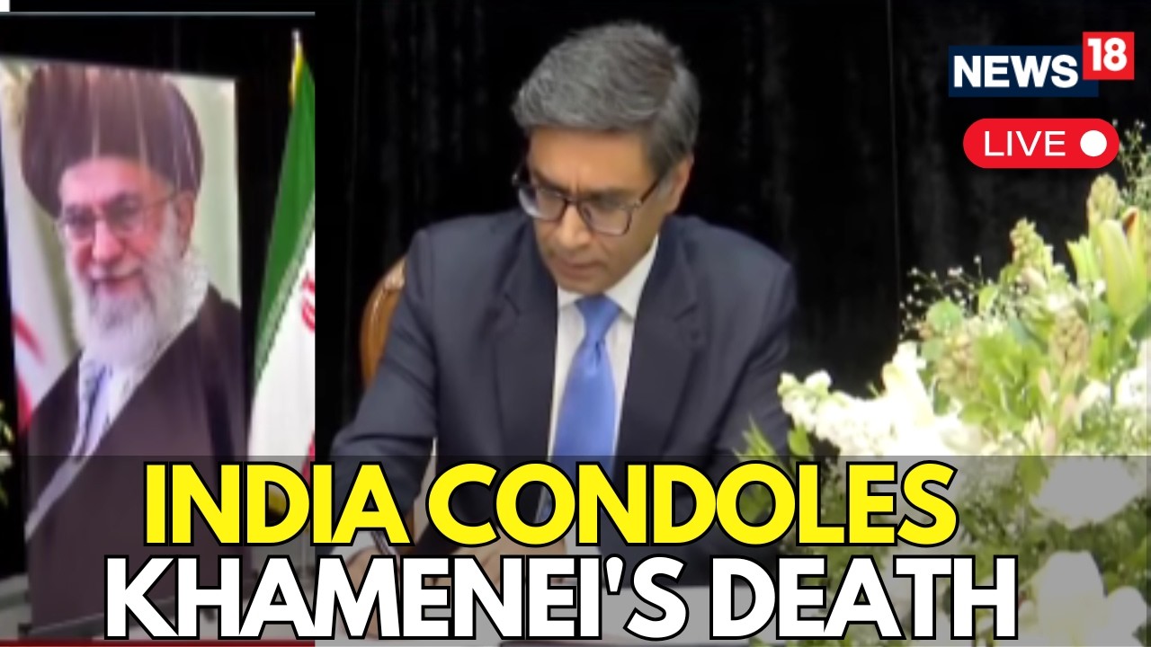 LIVE | India Condoles Khamenei’s Death as Iranian Envoy Opens Condolence Book in New Delhi | N18G