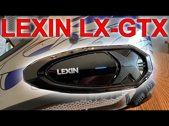 Lexin LX - GTX 10-Way Motorcycle Helmet Bluetooth Intercom w