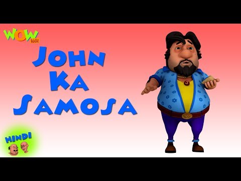 John Ka Samosa - Motu Patlu in Hindi - 3D Animation Cartoon for Kids - As on Nickelodeon